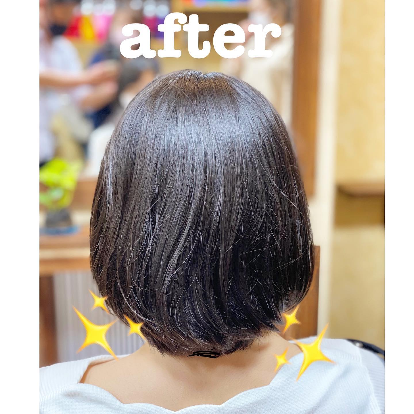 公式 Kit Hair バッサリイメチェンがとってもお似合いです